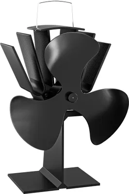 Produktbild von Ventilátor na kachle Wiltec s 3 lopatkami 70 až 350 °C, ventilátor na kachle bez elektrickej energie, ventilátor na kachle pre efektívnu a ekologickú distribúciu tepla
