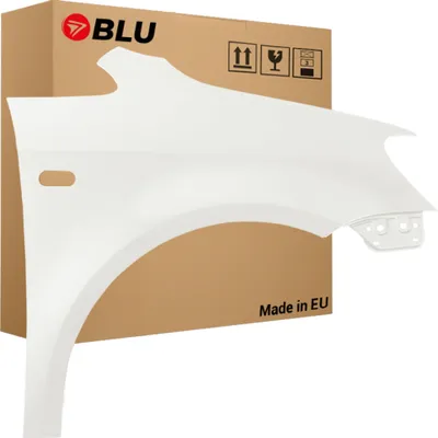 Produktbild von BLU Kotflügel Passend für Volkswagen Caddy Lift III 3 2K LB9A Rechts Weiss CandyWeiss | 2010-2015 | Vorderseite Vorne | Lackiert | Einbaufertig