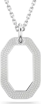 Produktbild von Swarovski Dextera Anhänger für Damen, Rhodium-Plattiert, Weiß, Artikelnummer 5642388