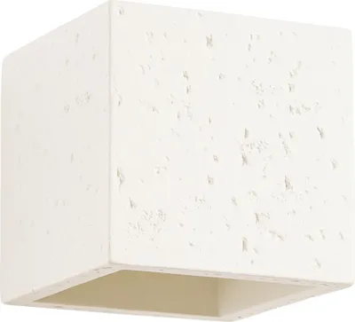Produktbild von Wandleuchte QUAD beton beige 1xG9 8W Beton 10x12x10cm Sollux Lighting
