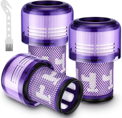 2er-Pack waschbarer HEPA-Ersatzfilter für V12 Detect Slim