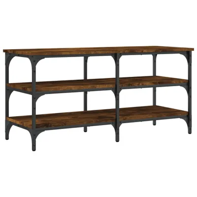 Obrázok produktu pre Lavička na topánky dymový dub 100x38,5x49 cm kompozitné drevo