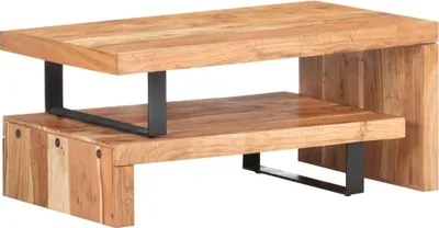 Produktbild von vidaXL 2-tlg. Couchtisch-Set Akazie Massivholz