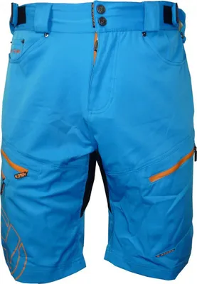 Produktbild von Haven Fahrradshorts ohne Träger - NAVAHO SLIMFIT - Orange/Blau 3XL