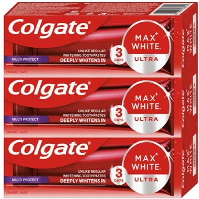 Produktbild von COLGATE Max White Ultra Multiprotect Aufhellung 3×50 ml