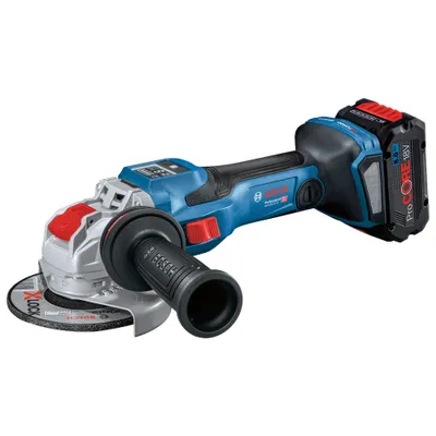 Image de Meuleuse d'angle sans fil GWX 18V-15 SC M14 X-LOCK Disque-D.125mm avec 2 batteries 5,5Ah