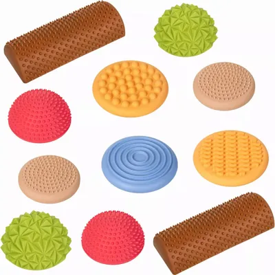 Produktbild von Tullo Sinnespfad, 11-teilig, Pastellfarben