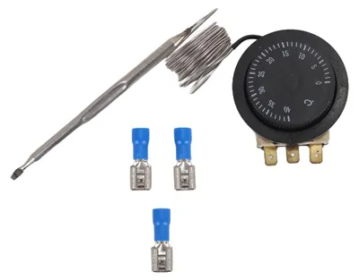 Temperaturregler Kapillar-Thermostat 250V 16A 0-40°C