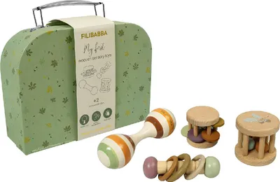 Produktbild von Filibabba Spielkoffer mit sensorischem Spielzeug