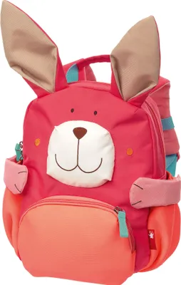 Produktbild von sigikid Kinder Rucksack Hase rosa 26cm, 24921