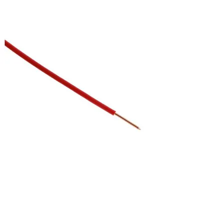 Produktbild von ZENITECH Stromversorgungskabel HO7V-U 1,5mm² Rot - 25m
