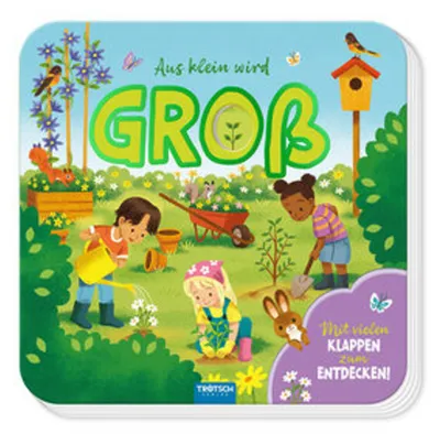 Produktbild von TRÖTSCH - Pappenbuch mit Klappen Mein erstes Klappenbuch Aus klein wird groß