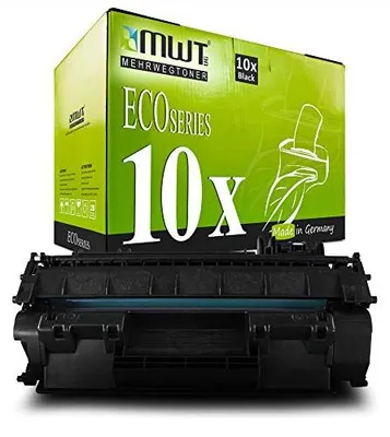 Mehrwegtoner 10x Tonerkartusche kompatibel mit Canon CRG715H XXL Schwarz – Produktansicht 1