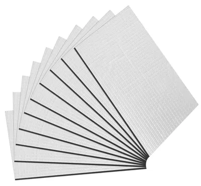 10er Set Schalldämmmatten selbstklebend 250x180x5 mm