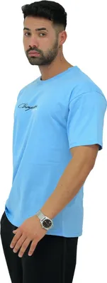 Produktbild von Megaman, Herren T-Shirt, Oversize, Hellblau | XX-Large