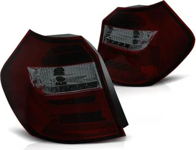 Obrázek produktu pro LED světelná lišta zadních světel vhodná pro BMW E81/E87 LCI, rok výroby 2007–2011, červená/kouřová