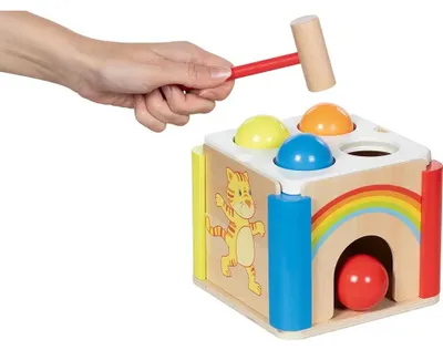 Produktbild von Klopfkiste Regenbogen Mit Austauschbaren