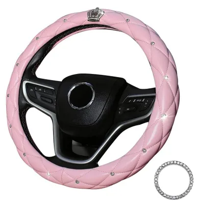 Imagen del producto de Funda universal para volante con detalles de pedrería