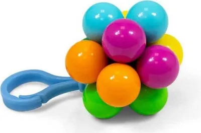 Productafbeelding van Atomic fidgetbal sleutelhanger