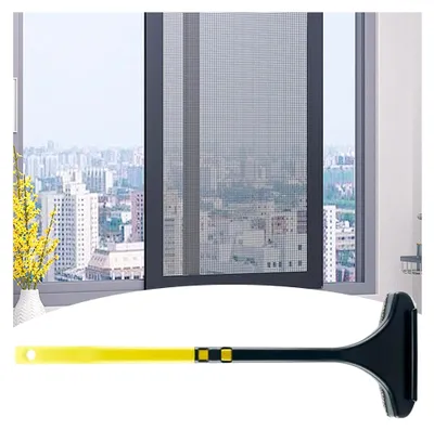 Produktbild von Fensterbürste | Multifunktionales Reinigungsgerät für Spiegel und Küchen, 2 in 1
