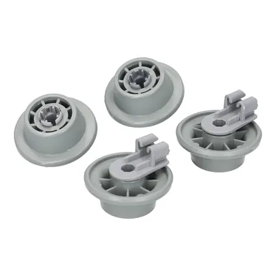 Produktbild von 4x Korbrollen Set Geschirrspüler Unterkorb für Bosch 611475 Küppersbusch 436718