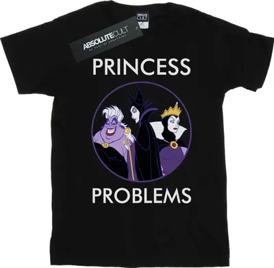 Produktbild von Disney - "Princess Headaches" T-Shirt für Damen BI47938 (3XL) (Schwarz)