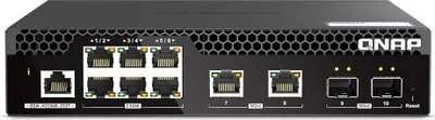 Productafbeelding van Qnap QSW-M2106R-2S2T QNAP Switch QSW-M2106R-2S2T