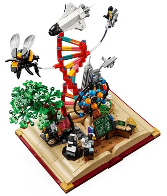 Produktbild von LEGO Ideas 21355 Die Entstehung von MINT
