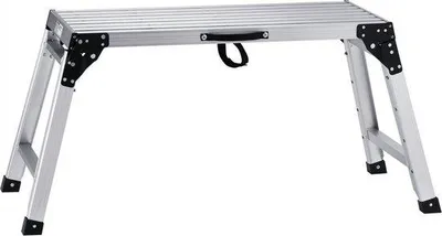 Obrázok produktu pre Hliníkový pracovný stôl, 100 x 30 x 87,7 cm, nosnosť 150 kg, nastaviteľný pracovný stôl, výškovo nastaviteľný, pre domácnosť, kanceláriu, dielňu a garáž