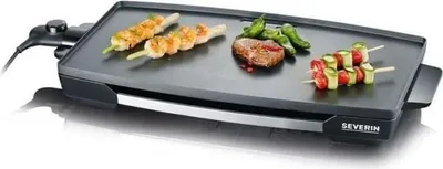 Obrázok produktu pre Elektrická grilovacia platňa SEVERIN KG2397, grilovacia plocha 32,5 x 59,5 cm, nepriľnavý povrch, 2200 W