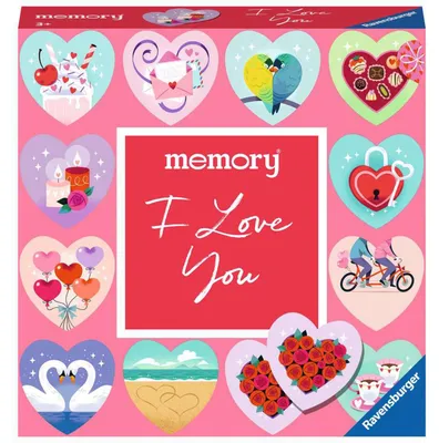 Produktbild von Ravensburger memory moments - I love you, Gedächtnisspiel