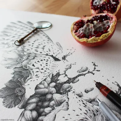 Productafbeelding van rOtring Isograph Technische tekenstiftenset - 0,30 mm en 0,60 mm - Navulbare fineliner pen