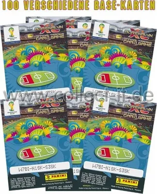 Image de Panini Coupe du Monde 2014 Adrenalyn XL - Spar 2 - 100 cartes de base différentes