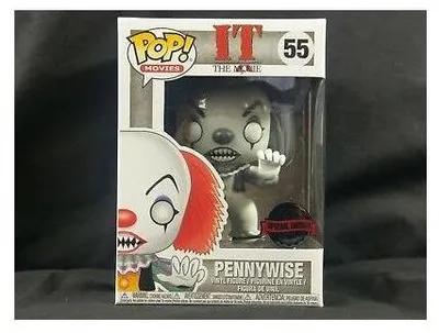 Image de Funko Pop! Movies: Pennywise (Black & White) 35158 (Édition italienne) – Funko Pop – Funko