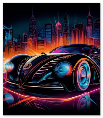 Produktbild von Wallario Herdabdeckplatte aus Glas, Größe 52 x 60 cm 1-teilig, Motiv Cyber-Speed-Illusion