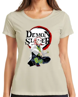 Obrázek produktu pro Dámské tričko Anime Kimetsu no Yaiba Gift Demon Slayer Sabito Mask, přírodní, XXL