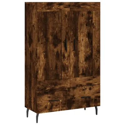 Produktbild von Highboard Räuchereiche 69,5x31x115 cm Holzwerkstoff