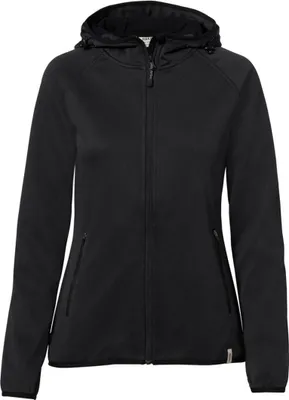 Produktbild von HAKRO Damen Kapuzen-Tecjacke Florida #263 Gr. M schwarz