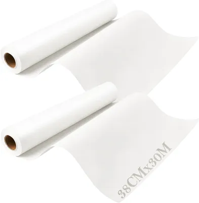 Produktbild von Malpapierrolle 44 cm x 30 m, 2 Stück, 70 g/m², weiß, für Basteln