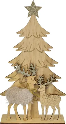 Immagine prodotto di Albero con cervo 33x18 cm