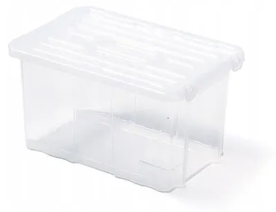 Produktbild von Prosperplast Cargobox NCC12+NCP12 Transparente Aufbewahrungsbox mit Deckel
