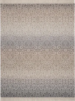 Produktbild von Biederlack Plaid mit Fransen Ornamental Größe 150 x 200