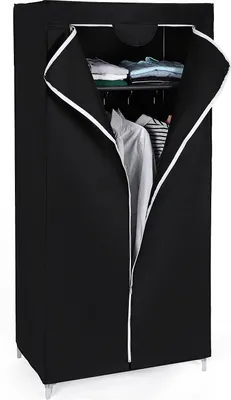 Produktbild von SONGMICS Kleiderschrank Stoffschrank mit Kleiderstange