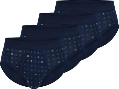Produktbild von Schiesser 4er Pack Baumwolle Essentials Feinripp Slip / Unterhose Besonders strapazierfähig und langlebig, Komfortabler Softbund und Eingriff, In hochwertiger, bequemer Feinripp-Qualität