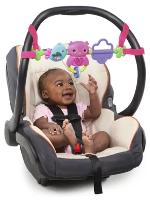 Immagine prodotto di Barra musicale Bright Starts per seggiolino auto Busy Birdies Rosa K52159