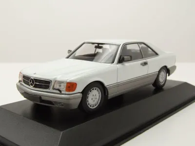 Produktbild von MERCEDES 560 SEC C126 1986 Weiss, MXC940035120, Maßstab1/43, MAXICHAMPS