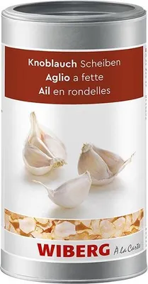 Produktbild von Wiberg-Knoblauch, Scheiben 380g
