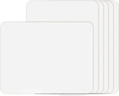 Produktbild von INF Magnetisches Whiteboard für Kühlschrank 6er-Pack Weiß A4