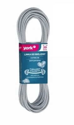 Produktbild von York Wäscheklammerschnur 20 Meter – Robuste und langlebige Wäscheleine