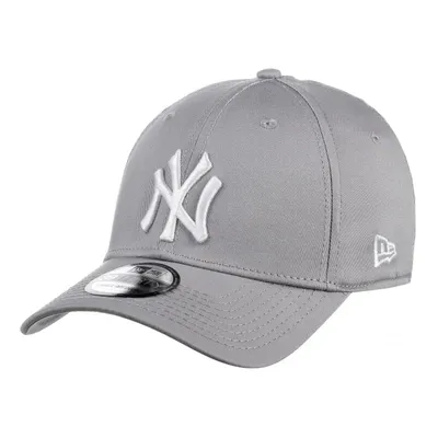 A grey New York Yankees baseball cap with a white logo is shown against a white background.